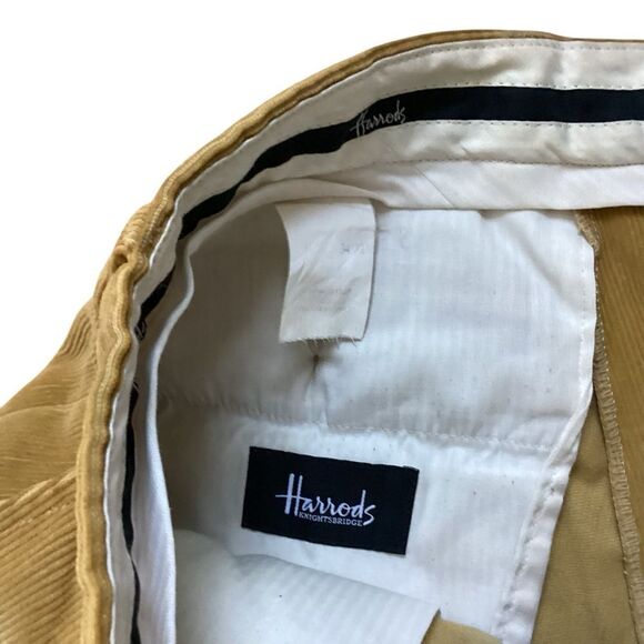 Harrods Men’s Corduroy Chino Pants Size 34x32 - Picture 12 of 13